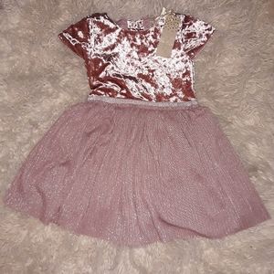 Nwt 18-24 mo velvet party dress